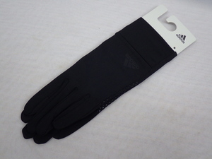 未使用　adidas アディダス　グローブ　手袋　ブラック　レディース・ボーイズ　21cm～22cm