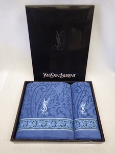 未使用保管品　Yves Saint Laurent　イブサンローラン　バスタオル　ミニタオルセット