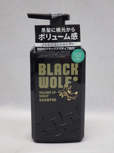 未使用　BLACK WOLF　ブラックウルフ　ボリュームアップ　スカルプシャンプー　380ml