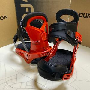 使用少なめ美品★BURTON★バートン★MISSION SMALLS★スノーボードバインディング★S★リフレックス