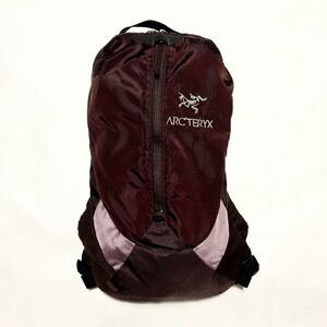 未使用/ARC'TERYX/FLY13/Raisin/Daypack/Attack Rucksack/Outdoor/アークテリクス/フライ13/廃盤/デイパック/アタックザック/Spacemesh