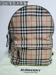 【極美品】BURBERRY　リュック　バックパック　ノバチェック 