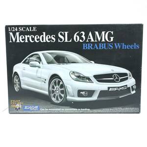 1円〜☆未組立☆アオシマ 1/24 メルセデスベンツ SL63 AMG Option Wheel ザ・ベストカーGT ブラバス ホイール Mercedes BRABUS AOSHIMA