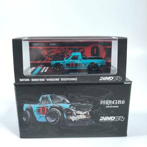 1円〜 INNO MODELS イノモデル 1/64 日産 ダットサン ハコトラ 09 レーシング DECEPCIONEZ IN64-HKT-09R INNO64 NISSAN DATSUN 09RACING