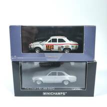 1円〜 1/43 ミニチャンプス MINI CHAMPS Ford Escort RS1600 / トロフュー Trofeu フォード エスコート Mk1 1850 ロンドン・メキシコ 1970_画像1