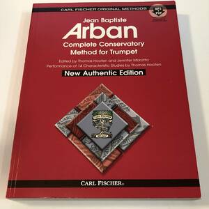  prompt decision foreign book trumpet manual / musical score ARBAN Complete Conservatory Method for Trumpet CARL FISCHER ( Karl * Fischer )