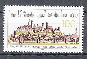 ドイツ 1996年未使用NH ドイツの都市/フライジング#1856
