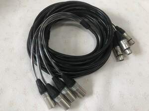 Canare 4CH Multi-Cable 30M MR202-4AT NEUTRIK NC3MXX+NC3FXX