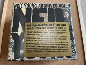 ニール・ヤング10枚組「NEIL YOUNG ARCHIVES VOL.II (1972-1976)」紙ジャケボックスセット、ポスター付