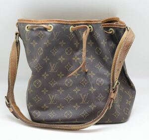 ルイヴィトン/LOUIS VUITTON/プチノエ/M42226/巾着/ショルダーバッグ/ワンショルダーバッグ/モノグラム