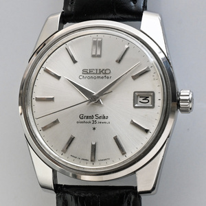 グランドセイコー セルフデーター 手巻 ３５石 クロノメーター 獅子メダル Grand Seiko Selfdater 43999 稼動確認済