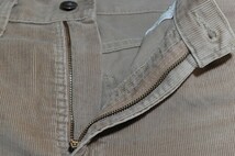 ★【激安1点のみ 希少90年代位 USA製】90s Levi’s リーバイス 517-1523 コーデュロイ ブーツカット パンツ W30 L34 ベージュ系_画像9