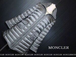 【新春特価】MONCLER VANNEAU GIUBBOTTO/モンクレール ヴァンヌ:ライン刺繍入 軽量ダウンコート 