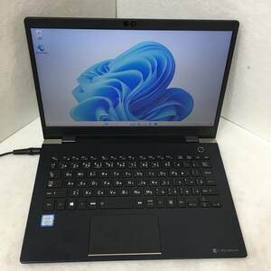 【即配】13.3型 東芝 DYNABOOK PG83MYACGL7AD21　core i3-8130U 4GB SSD256GB windows11 Pro　◆訳あり