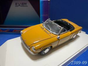 ◆◆絶版 1/43◆◆ EXEM FIAT 124 SPORT SPYDER 1’Serie 1966 OPEN 箱あり　＜2309-09＞