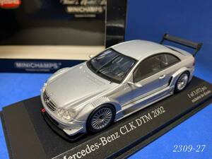 ◆◆絶版 1/43◆◆ MINICHAMPS Kyosho Mercedes Benz メルセデスベンツ CLK DTM 2002 箱あり＜2309-27＞