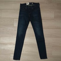 新品 タグ付 Levi's Made & Crafted 711 SKINNY リーバイス スキニー (W24×L30)デニムパンツ セルビッチデニム ストレッチ素材 日本製_画像2