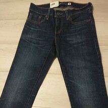 新品 タグ付 Levi's Made & Crafted 711 SKINNY リーバイス スキニー (W24×L30)デニムパンツ セルビッチデニム ストレッチ素材 日本製_画像1