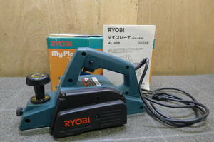 LL137 RYOBI/リョービ マイプレーナ◆電気カンナ(ブレーキ付) ML-82S 大工道具 日曜大工 DIY 電動工具 DIY かんな 2006年★動確OK/80