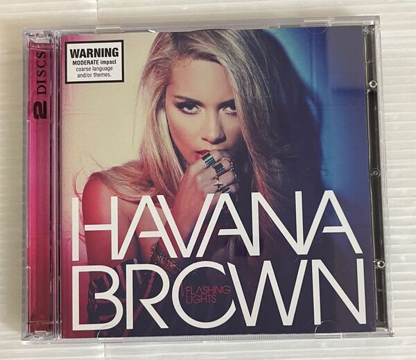 HAVANA BROWN/FLASHING LIGHTS 2cd アルバム