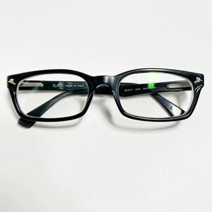 1円〜 Ray-Ban レイバン RayBan RB5017 2000 52□19 135 kj 降谷建志 スクエア フレーム メガネ 眼鏡 サングラス 黒 度あり 現状品　D