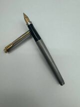 【筆記未確認】パーカー75 シズレ PARKER 万年筆 初期型 パーカー 75 シルバー製 ペン先 14K 【中古】 T-01_画像1