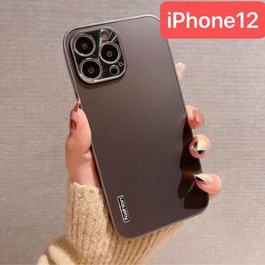 【新品未使用】iPhone12ケース 黒