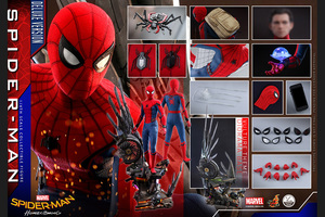  new goods unopened goods hot toys (Hot Toys) [ quarter * scale ][ Spider-Man : Home kaming]1|4 Spider-Man ( Deluxe version 