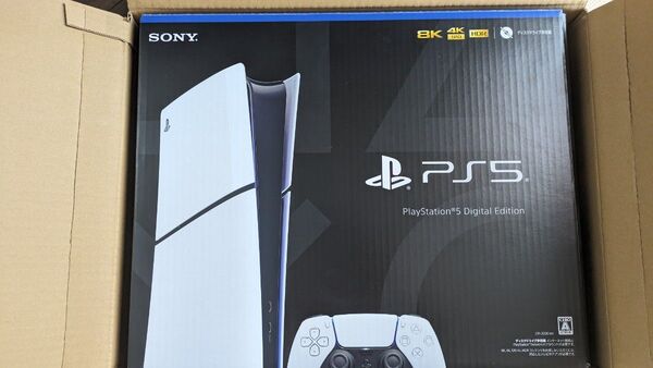 最新型PS5デジタルエディション脚付き