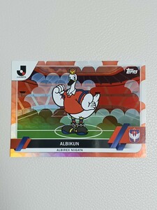 2023 TOPPS J.LEAGUE FLAGSHIPS トップス Jリーグ フラッグシップ アルビくん オレンジパラレル アルビレックス新潟