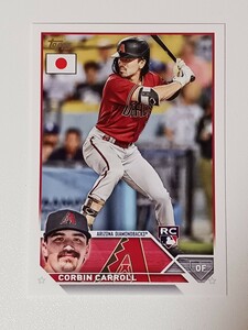 MLB 2023 TOPPS JAPAN EDITION コービン キャロル CORBIN CARROLL ベース #190