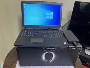 レア品　Alienware17R3 17.3インチ I7-6820HK(2.7ghz) GTX980M 16GBメモリ SSD 256GB HDD 1TB GPU Docker 