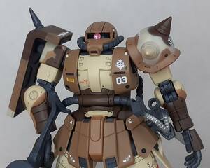 【塗装済み完成品】HG 1/144 高機動型ザク 地上用 サンホ機　サザンクロス隊３番機 送料410円～ 