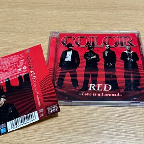 美品　COLOR CDアルバム　「RED ～Love is all around～（CD＋DVD） 」EXILE ATSUSHI
