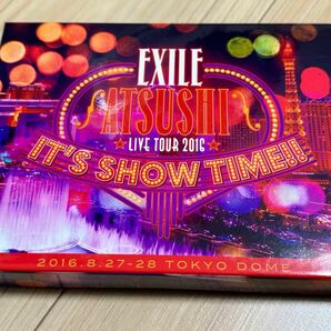 美品　EXILE ATSUSHI LIVE TOUR 2016 “IT'S SHOW TIME!”初回盤Blu-ray 清木場俊介
