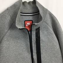 KZ7336★NIKE : TECH FLEECE 3.0 TRACK JACKET★L★グレー系 ナイキ テックフリース3.0 トラックジャケット ソフトシェル_画像4