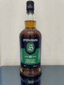 ② 1円〜　スプリングバンク 15年 SPRINGBANK 15yo 検　10年 12年 18年 21年　山崎　白州　厚岸　ヘーゼルバーン　キルケラン　ロングロウ