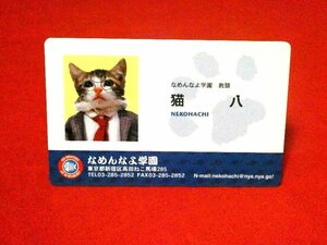 なめ猫　なめねこ　TradingCard　カードトレカ　なめんなよ学園　教頭　猫八