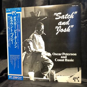 OSCAR PETERSON and COUNT BASIE / Satch And Josh LP PABLO・POLYDOR