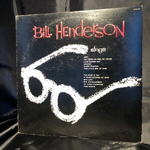 BILL HENDERSON / SINGS LP Vee Jay Records ・TOSHIBA-EMI