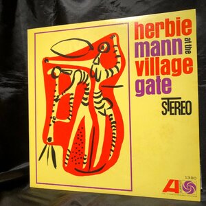 HERBIE MANN / AT THE VILLAGE GATE LP Atlantic・WARNER-PIONEER