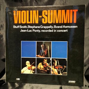 Stuff Smith ・Stephane Grappelly・Svend Asmussen・Jean-Luc Ponty / Violin-Summit LP SABA