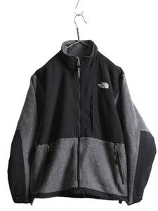 ノースフェイス デナリ ジャケット レディース M / 古着 The North Face アウトドア フリース ナイロン ブルゾン ジャンパー 2トーン 黒 灰