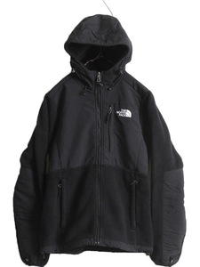 ノースフェイス フード付き デナリ ジャケット レディース XS / The North Face Denali フリース パーカー ジャンパー ブラック アウトドア