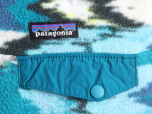 17年製 パタゴニア ライトウェイト 総柄 シンチラ スナップT レディース M / 古着 PATAGONIA アウトドア プルオーバー フリース ブルゾン_画像4