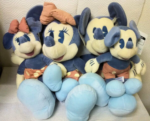 ファンタジーアミューズ　ミッキーマウス　ミニーマウス　ぬいぐるみ　ディズニー　Disney　1998年製　SEGA　送料無料☆彡
