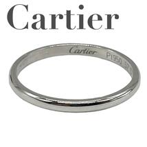 研磨済 Cartier 16号 カルティエ プラチナ pt950 バンド　リング_画像1