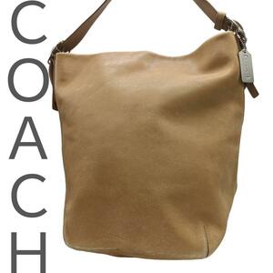 COACH　コーチ　9151 オールドコーチ　バケツ型　ショルダーバッグ　茶