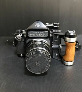 オススメ ASAHI PENTAX 6×7 Super-Multi-Coated TAKUMAR 6×7 1:2.4/105 中判カメラ フィルムカメラ アサヒ ペンタックス ジャンク
