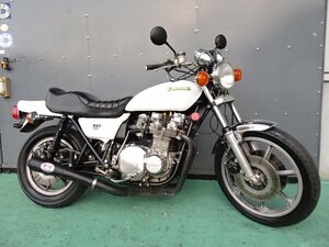 KZ1000LTD 角ヘッド 通関証付き 安価予備検査可 エンジン実動 良好ベース車両 KZ1000MK2 仕様等に